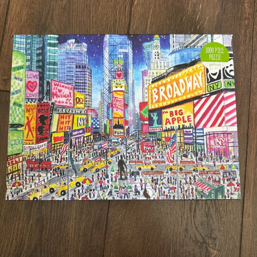1000 piece Puzzle Galison Times Square